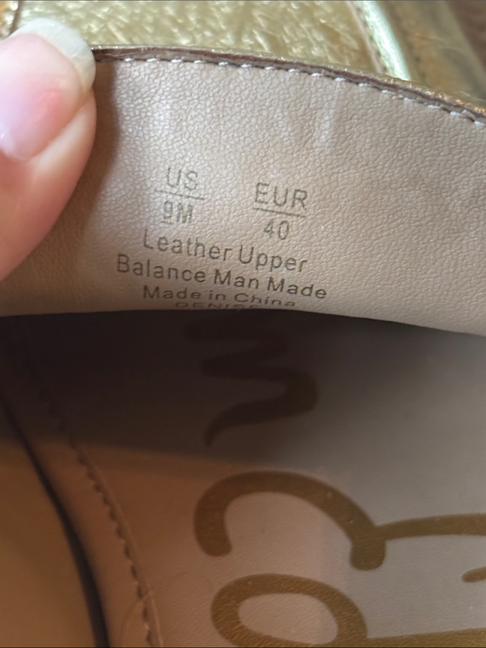 Sam Edelman Denise Metallic Gold Leather Loafers with Bit Detail - Picture 8 of 8